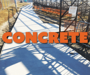 C and M Concrete Concrete Work Front Page Button